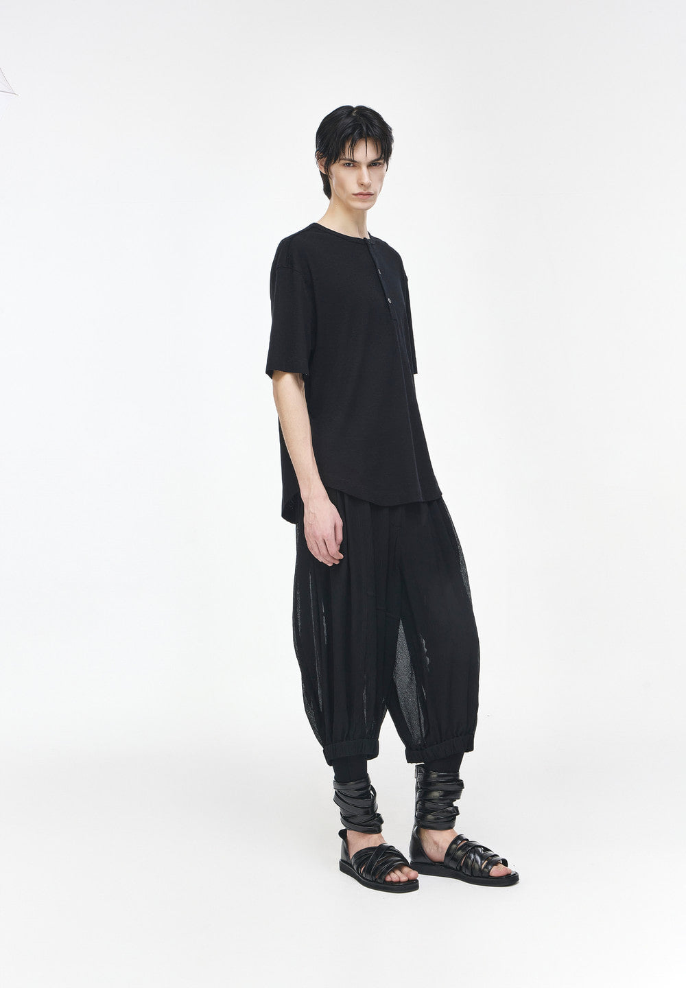 MONOLITH HENLEY NECK T SHIRT